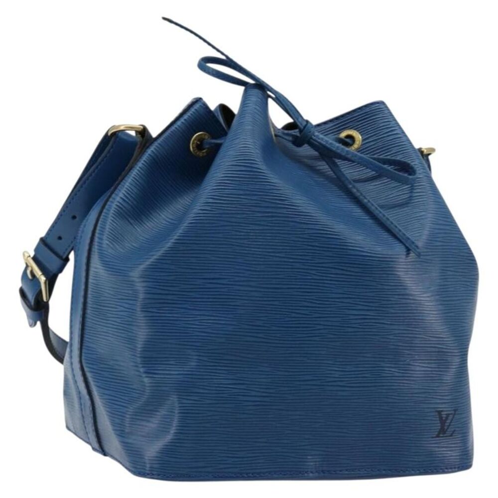 Louis Vuitton Petit Noe Epi Leather Blue Leather Shoulder Bag Bag